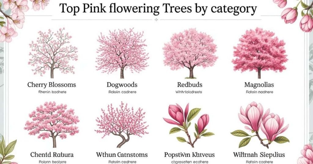 Pink Flowering Trees